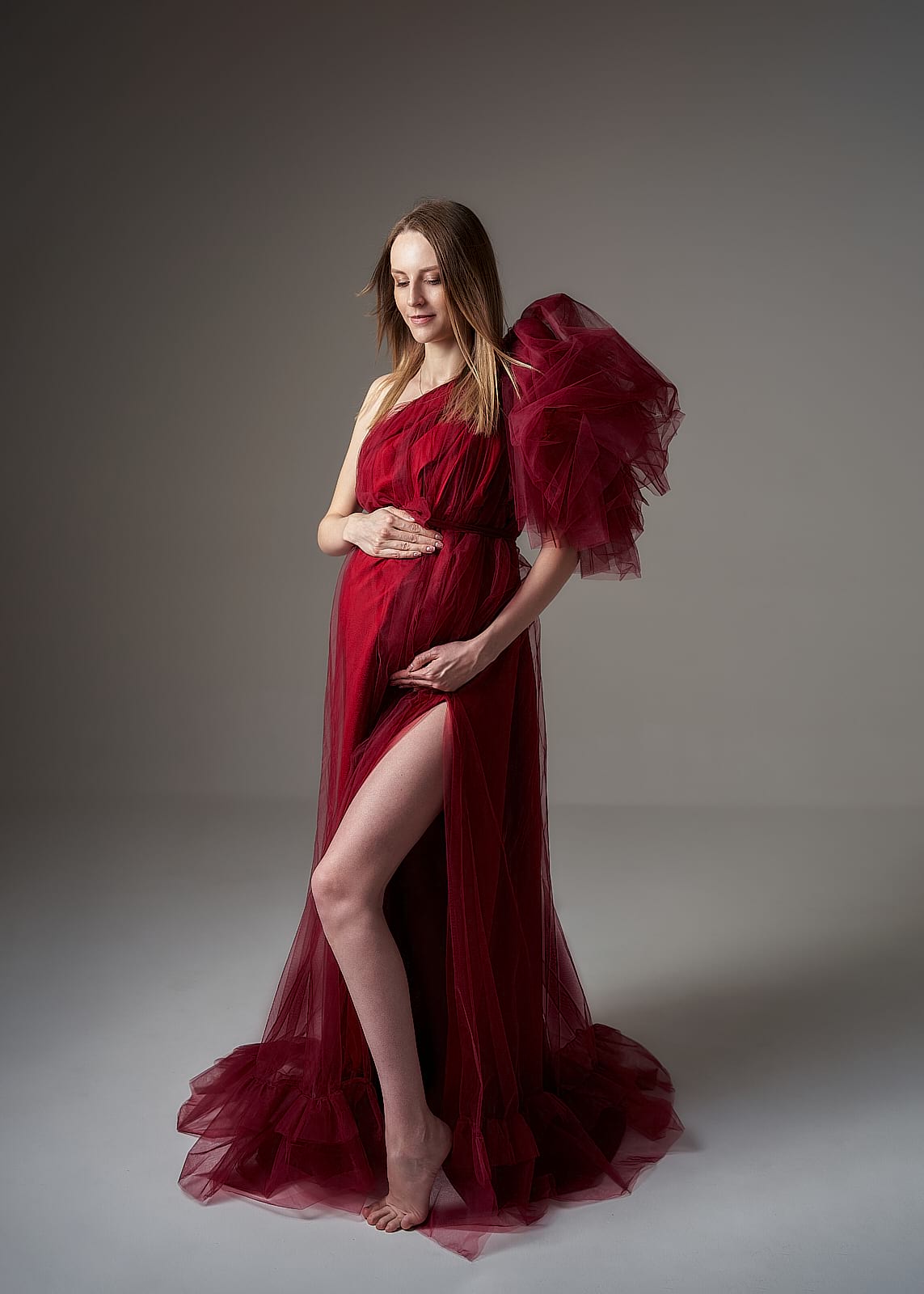 Kismama fotózás a győri Studio3 bérelhető fotóstúdióban 25